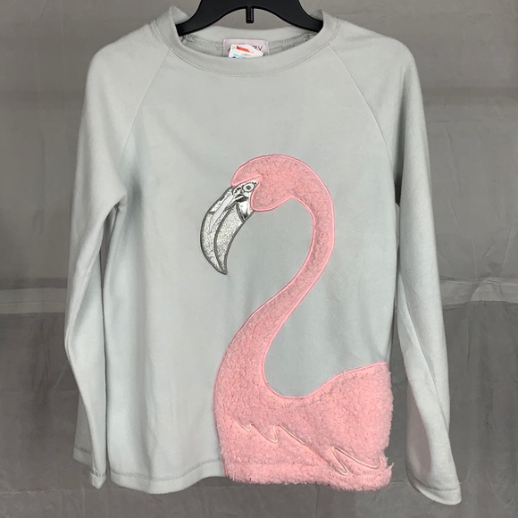 the cozy corner Other - The Cozy Corner Flamingo Fuzzy Sleep Top